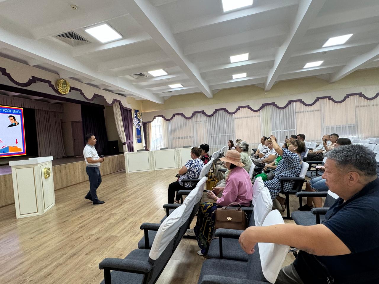 Антитеррористік қауіпсіздік мәселелері бойынша оқыту семинары